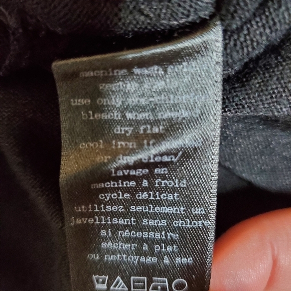 Rag & Bone Black Lightweight Crewneck Sweater - Picture 10 of 10